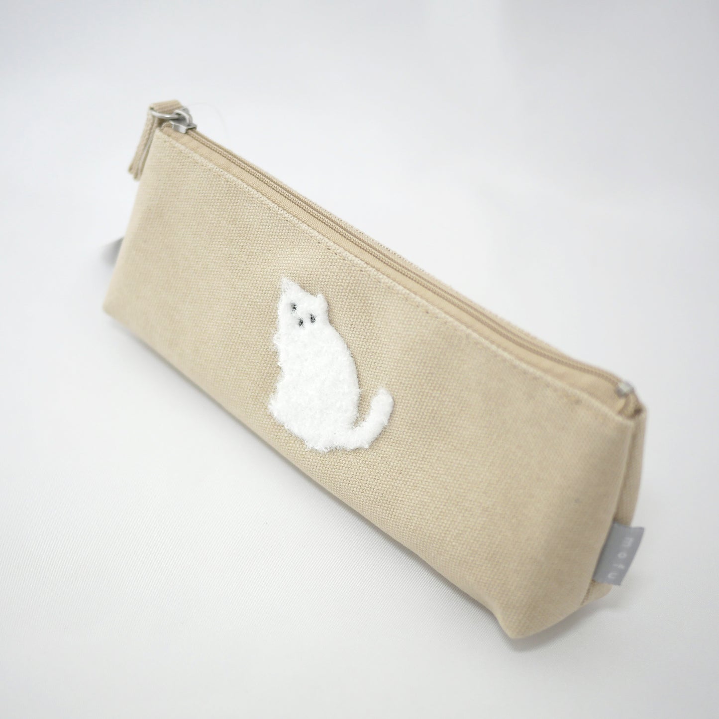 Fluffy Pen Case Neko / White Cat