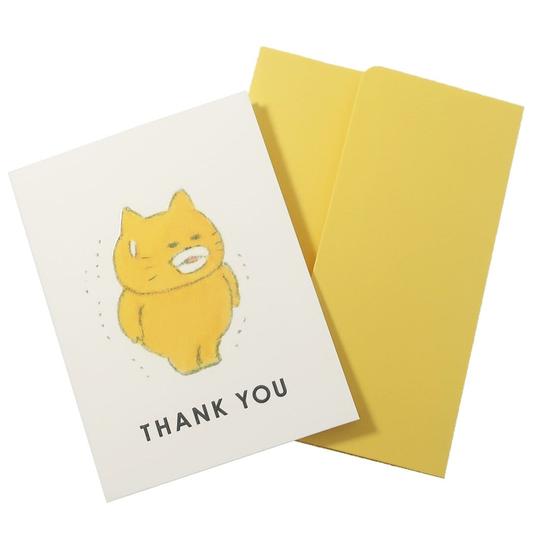 Mini Noraneko Gundan Thank You Card