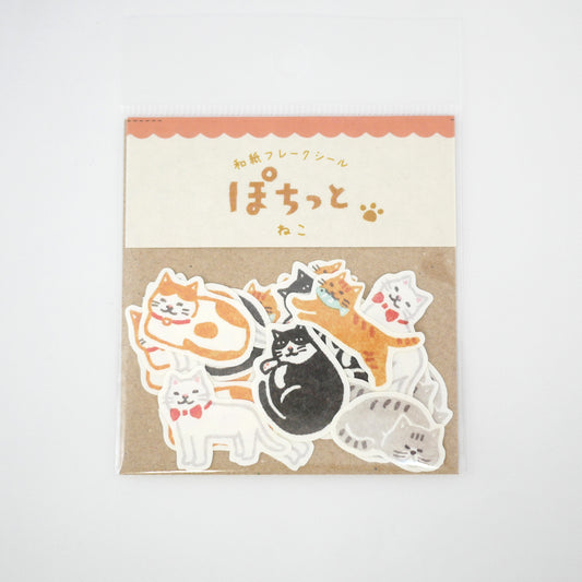 Pochitto Flake Sticker Kitty