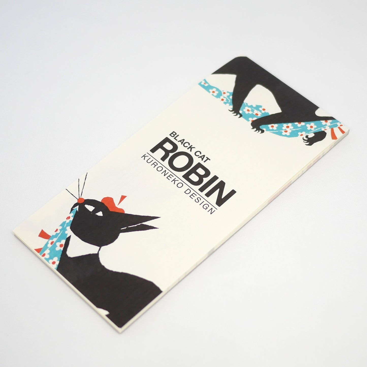 Black Cat Robin Letter Paper