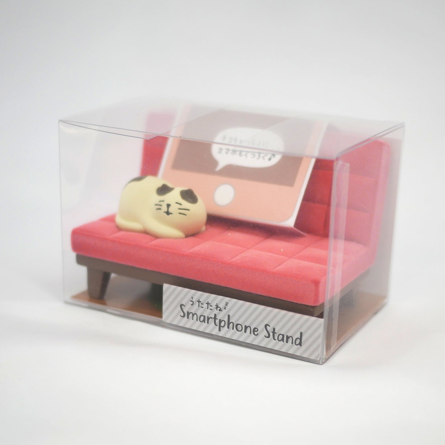 UtataNe Cellphone Stand Kitty (Pink Couch)