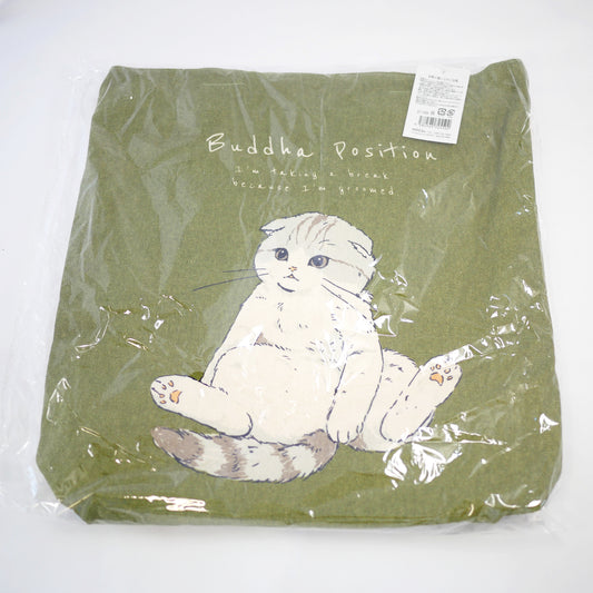 Kitty in Buddha Position Tote Bag