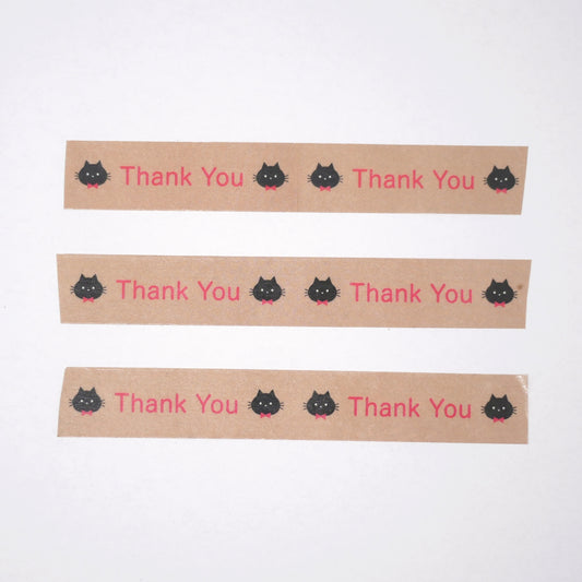 Thank You Kitty Washi Tape