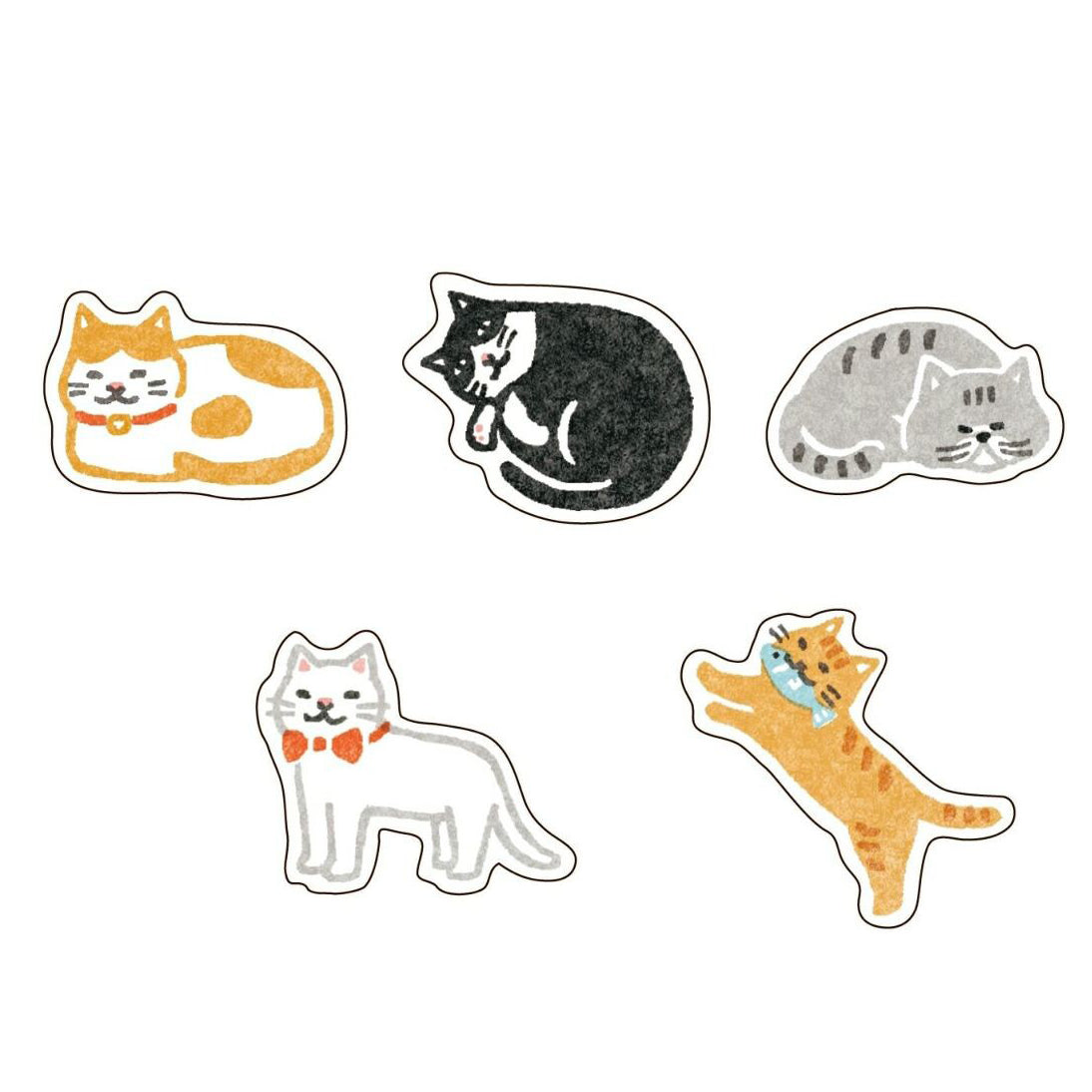 Pochitto Flake Sticker Kitty