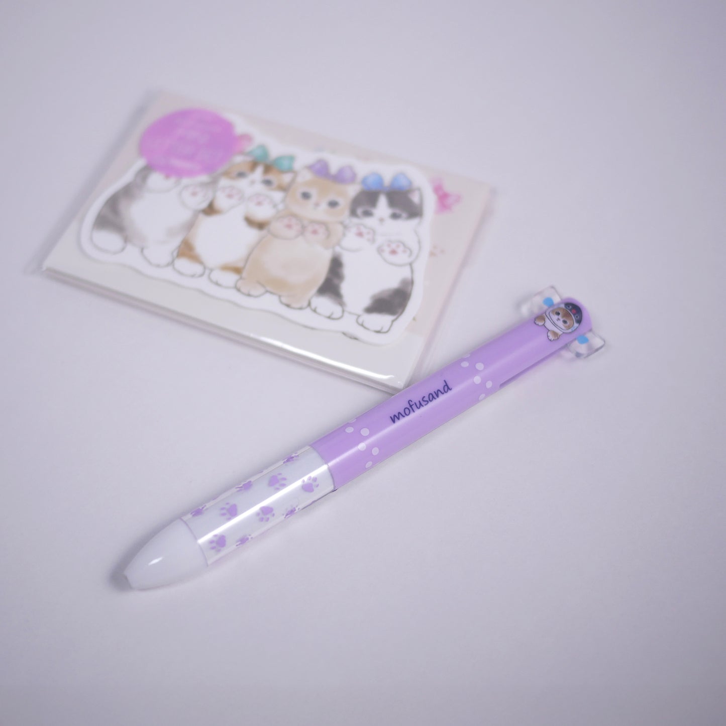 Mofusand Set A - Miniletter set Paw Pads + Pen