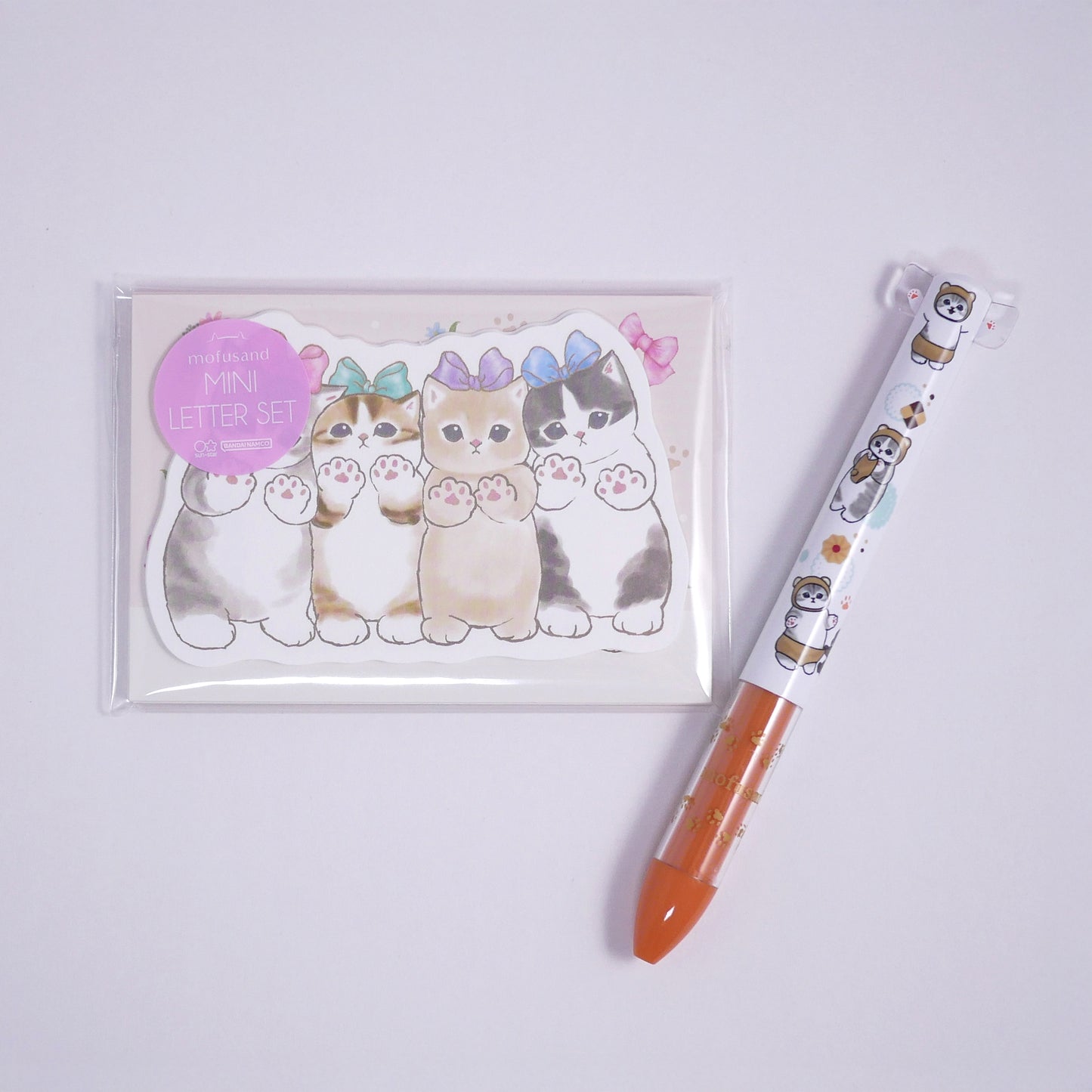 Mofusand Set B - Miniletter set Paw Pads + Pen