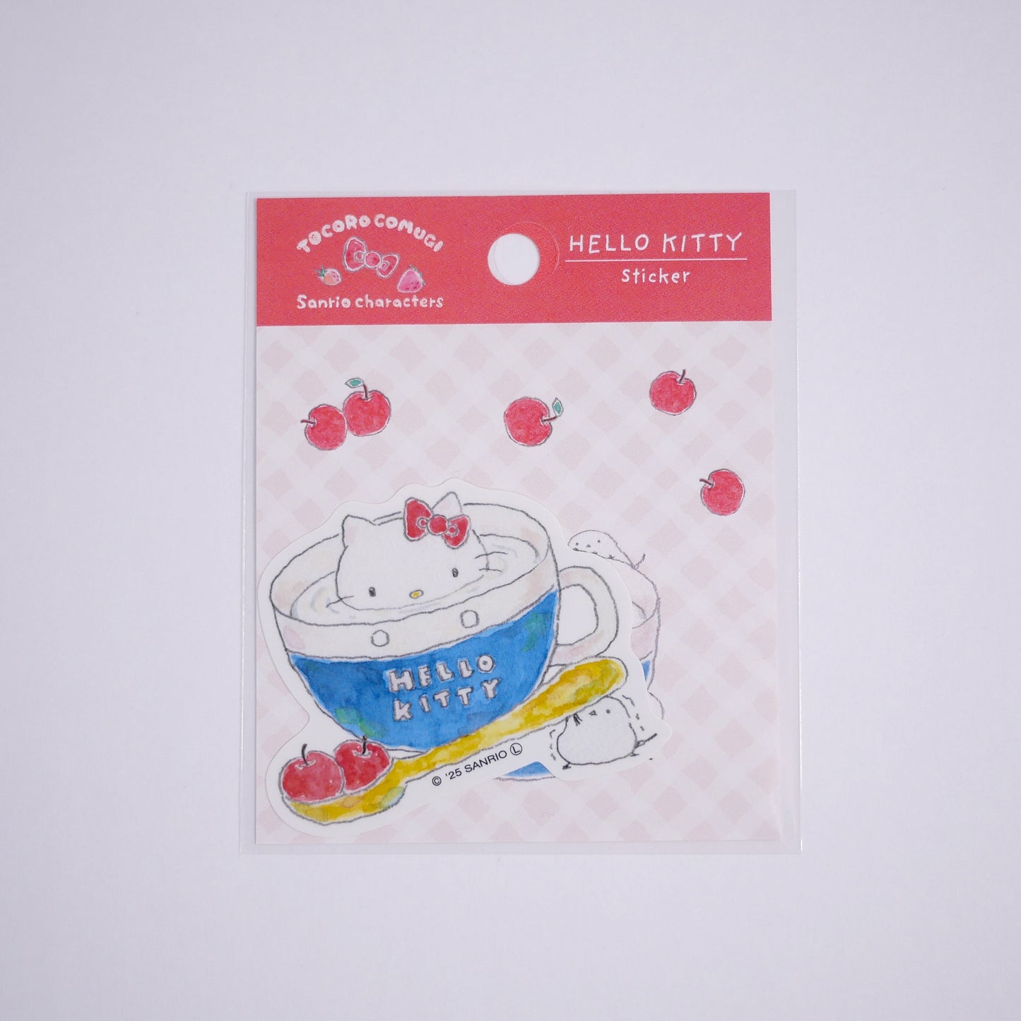 Tocorocomugi Hello Kitty Postcard and Sticker Bundle